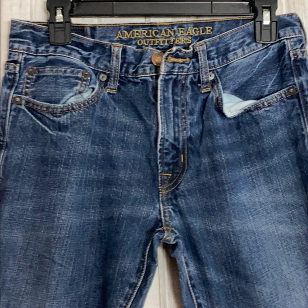 American Eagle original straight jeans. 29W 30L